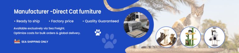 Wholesale cat trees direct from China factory – durable and modern designs