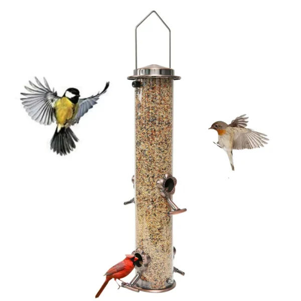 10002 Hanging metal bird feeder bowl for parrots and small birds – wholesale pet supplies