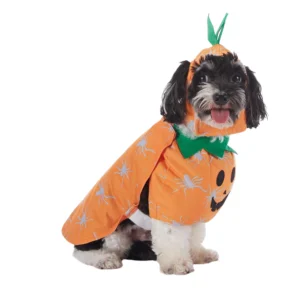 Orange Pumpkin Pet Costume – Wholesale Halloween Dog Outfit for Stores & Online Shops