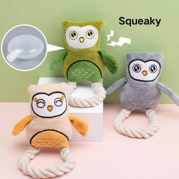 10001 Squeaky sound feature of PU chicken chew toy for dogs