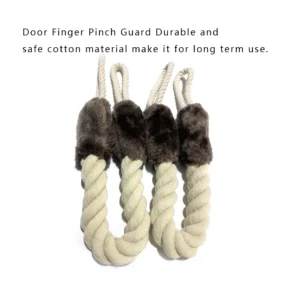 Pet enjoying rope tug toy for chewing and training