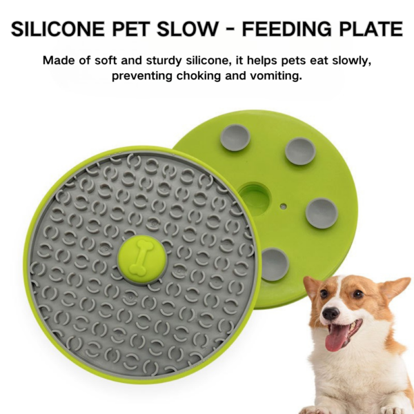 10001 Suction-cup licking mat for dogs – reduces anxiety and supports slow feeding