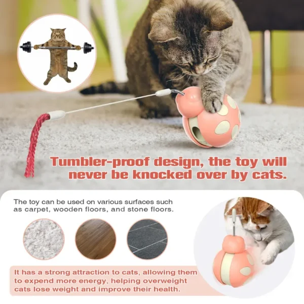 Treat Dispenser & Tumbler Ball Toy pink Treat Dispenser & Tumbler Ball Toy pink