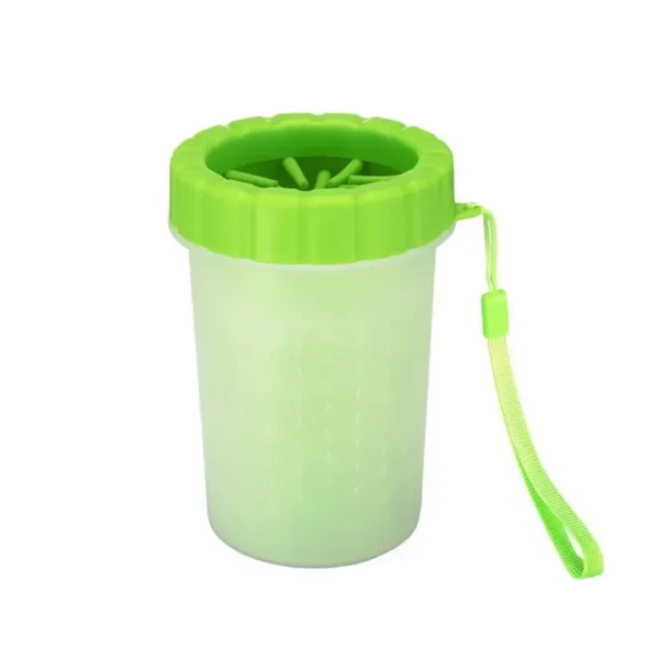 Portable Dog paw cleaner Yellow Portable Dog paw cleaner Yellow