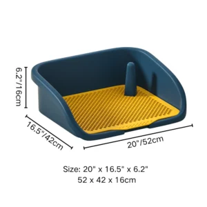 Indoor Dog Potty Tray Measurements and Dimensions