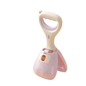 Portable Dog Poop Scooper with Built-in Bag Holder for Easy Pet Waste Cleanup(MOQ 18)