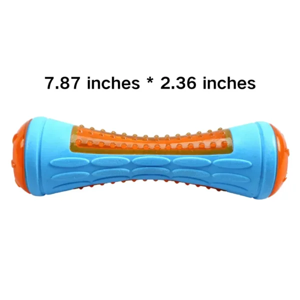 10002 Durable TPR Floating Dog Toy – Interactive Squeaky Chew for Water Play — product photo 2