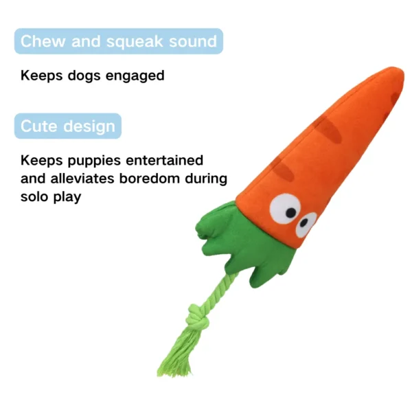 10002 Durable Cotton Rope Dog Toy for Chewing and Tugging