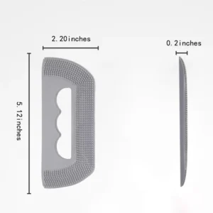 Size Comparison of Grey Mini Pet Hair Remover – Portable Grooming Tool