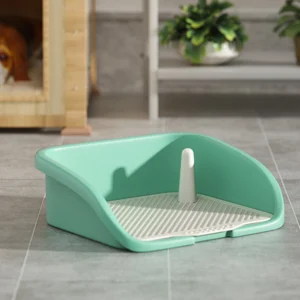 Dog Toilet Tray Available in Pink Green Dark Blue