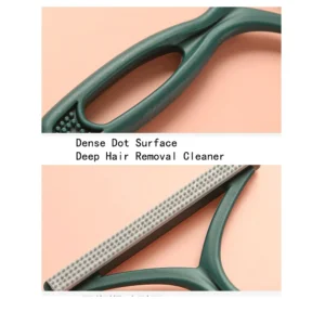 10003 Close-up of durable double-sided brush surface for effective fur and lint removal