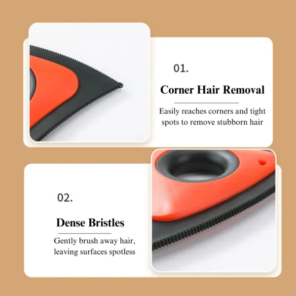 10003 Close-up view of durable reusable pet hair remover – high quality wholesale tool for retailers