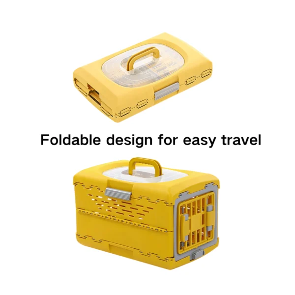 10004 Secure locking system and ventilation holes of wholesale dog cat carrier