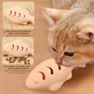 2-in-1 interactive cat toy Orange
