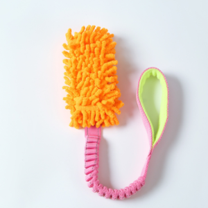 10004 Yellow rope and plush dog toy for small batch wholesale