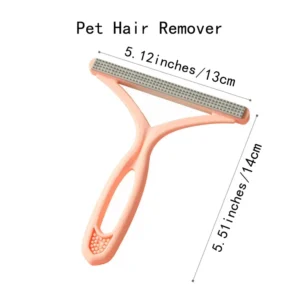 Pet hair remover brush with clear measurements for wholesale buyers