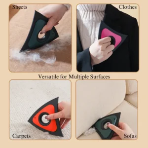 10004 Reusable multifunctional pet fur remover cleaning dog and cat hair from fabric surfaces