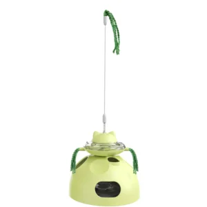 10005 Green Interactive Cat Ball Track Toy with Teaser Wand – Bulk Supply for Pet Shops