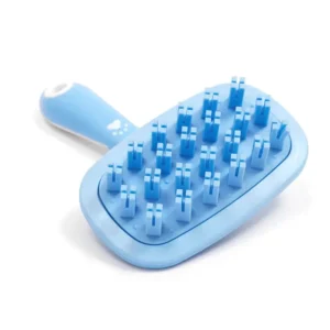 TPR Soft Pet Bath Brush with ABS Handle – Dog Grooming & Massage Brush(MOQ 32)