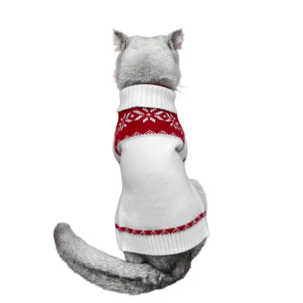 cute Christmas Cat sweater white cute Christmas Cat sweater white