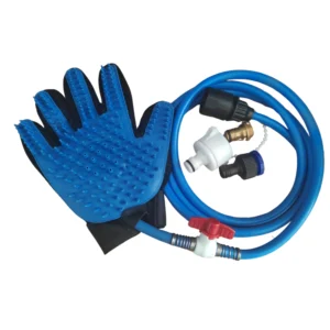 Wholesale 3-in-1 Pet Grooming Glove – Deshedding Brush, Shower Spray & Hair Remover for Dogs and Cats