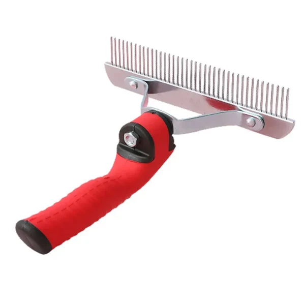 Large Pet Rake Comb – Professional Deshedding Grooming Tool for Dogs & Cats | JustForPetStore Wholesale
