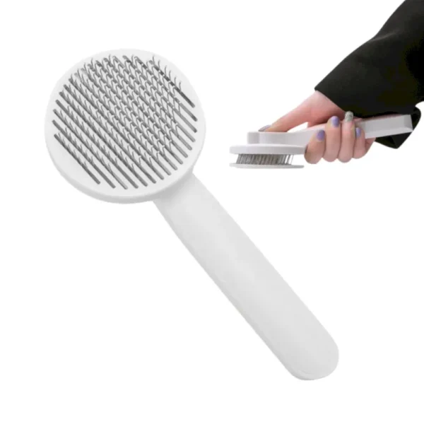 Wholesale Self-Cleaning Slicker Brush | Pet Grooming Tool for Bulk Order