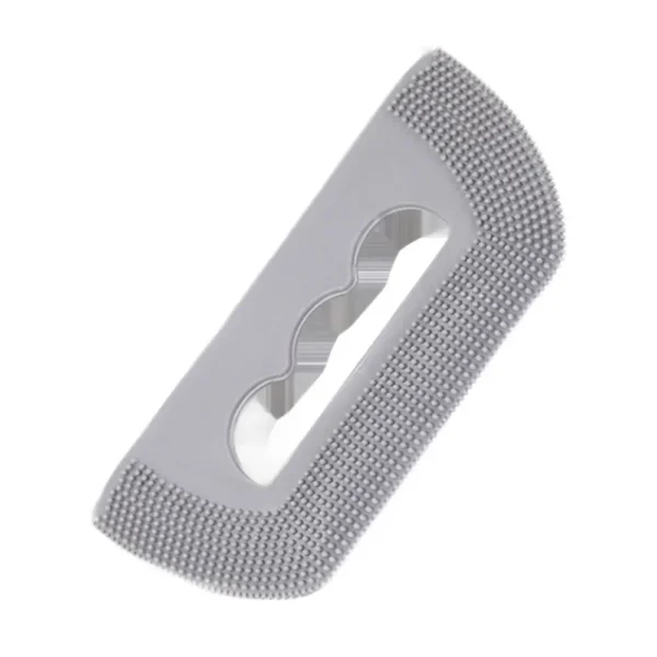 Soft TPR Mini Pet Hair Remover in Grey – Compact Fur Cleaning Tool for Cats and Dogs