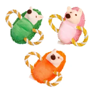 Durable Plush Tug of War Dog Toy with Rope – Interactive Chew Play(MOQ 18)