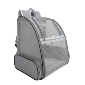 Large Capacity Transparent Pet Travel Backpack for Cats and Dogs