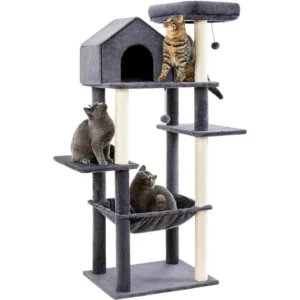 Multifunction Multilayer Cat Activity Tree – Eco-Friendly Hammock House with Durable Base | Bulk Buy for Pet Stores & Retailers