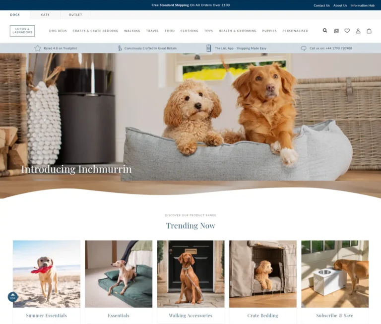 shopify pet store