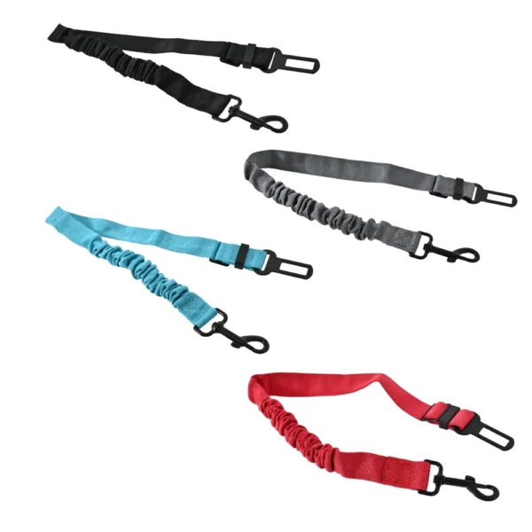 Wholesale Dog Car Seat Belt Leash – Adjustable Safety Pet Car Restraint (4 Colors)