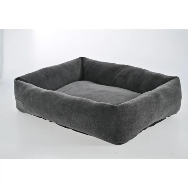 10001 Washable pet bed with anti-slip base and raised edges for comfort and safety