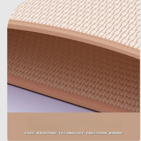 10002 Close-up of durable sisal cat scratching mat texture eco-friendly wall protector