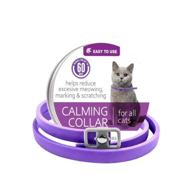 Wholesale Cat Calming Collar with Adjustable Buckle – Anxiety & Stress Relief for All Cats, Long-Lasting Pet Comfort, 60-Day Effect