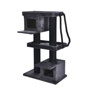 Wholesale Large Cat Tree Tower with Condo & Scratching Posts – Sturdy Multi-Level Cat Furniture for Cats (MOQ 20)