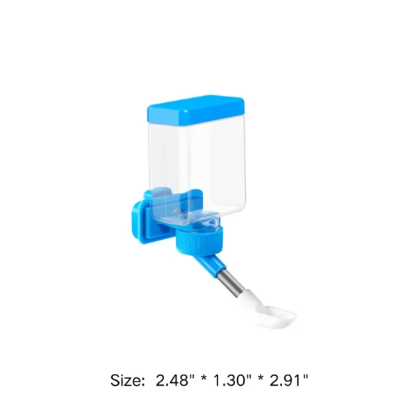 10003 Dimensions of bird water feeder dispenser with capacity and spout length