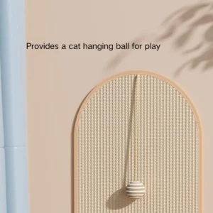 Cat scratching durable sisal mat wall-mounted furniture protector
