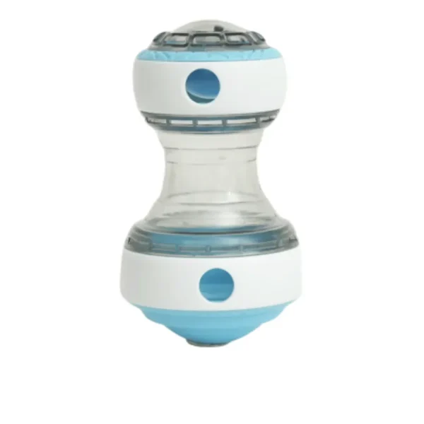 10003 Interactive dog snack dispenser toy in blue