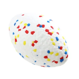 5 Inch Durable Rugby Floating Dog Ball – Chew & Fetch Water Toy for Dogs