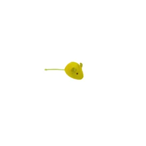 10006 Close-up of plush fruit mouse cat toy with realistic details
