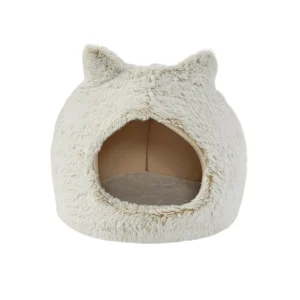 Wholesale Cat Cave Bed with Ears – Plush Enclosed Pet House for Cats and Small Pets