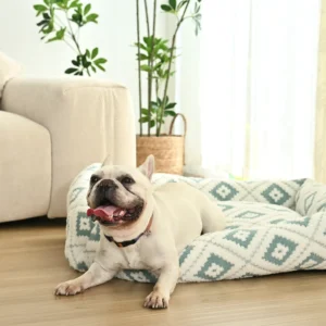 oft short plush dog and cat bed providing comfort and warmth – wholesale pet supplies