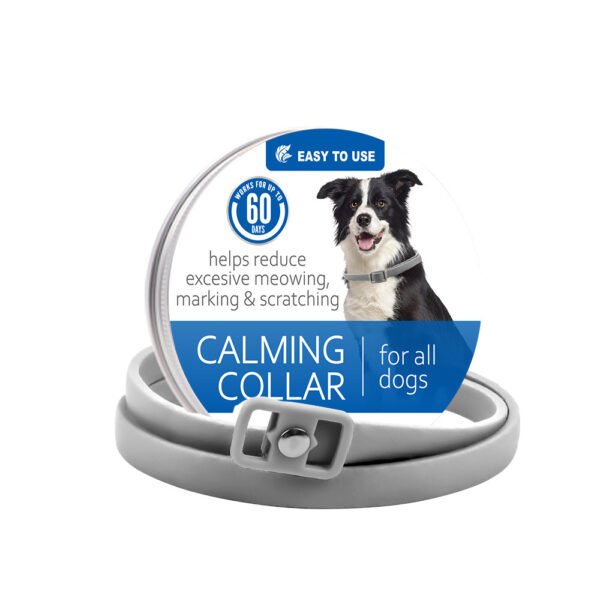 O1CN019gYaOl1cQYnePWUId_!!2204190713595-0-cib Grey calming collar for cats, anti-stress comfort neck design