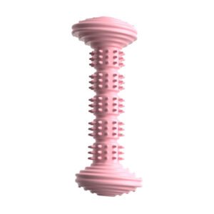 O1CN01QhxHWB22jxTrDvY41_!!2129357157-0-cib Pink TPR dog dental chew stick bone shape teething toy