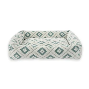 Large Jacquard Plush Pet Bed – Soft Short Plush Dog & Cat Sleeping Cushion Wholesale