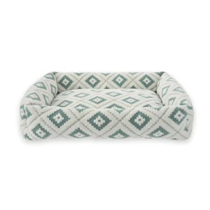 Large jacquard plush pet bed with short plush surface for dogs and cats – wholesale pet supplies