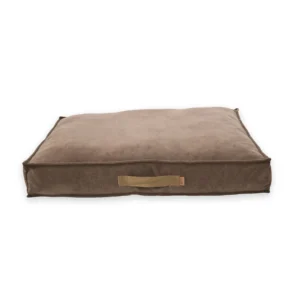 e2be510ee2153fd4e7fcd272ff3aac6c Wholesale pet cushion bed in brown with handle for portability