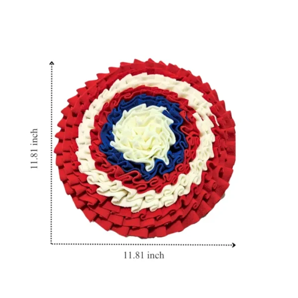 3c4696da60a2aada52d6d761986d3d81 Dimensions and size guide of round snuffle mat for dogs